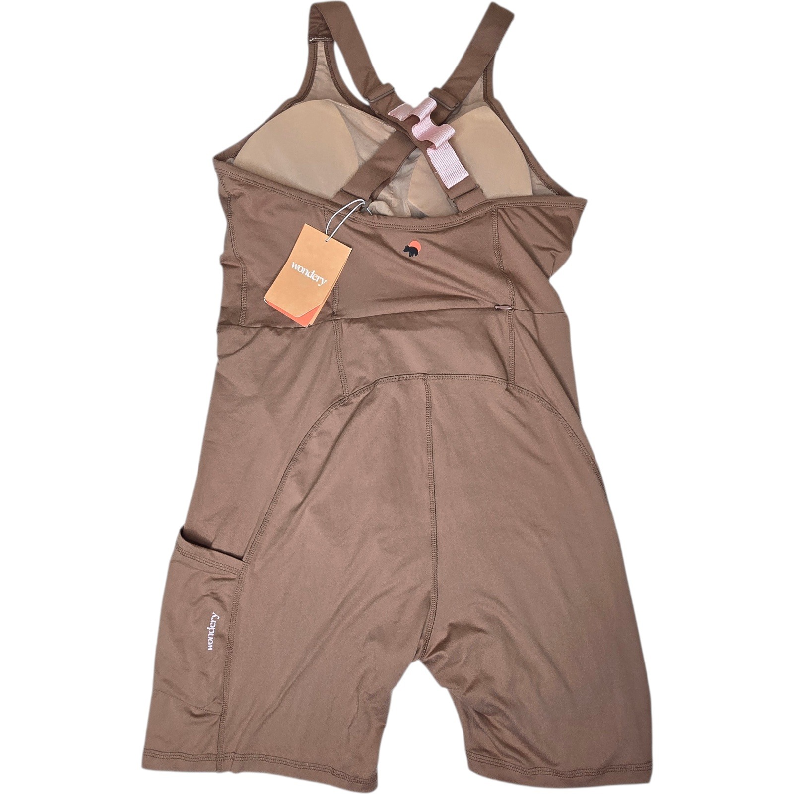 Wondery Outdoors Mojave Trail Romper Clay One Piece Utility Pockets Xl Nwt — image 4 of 8